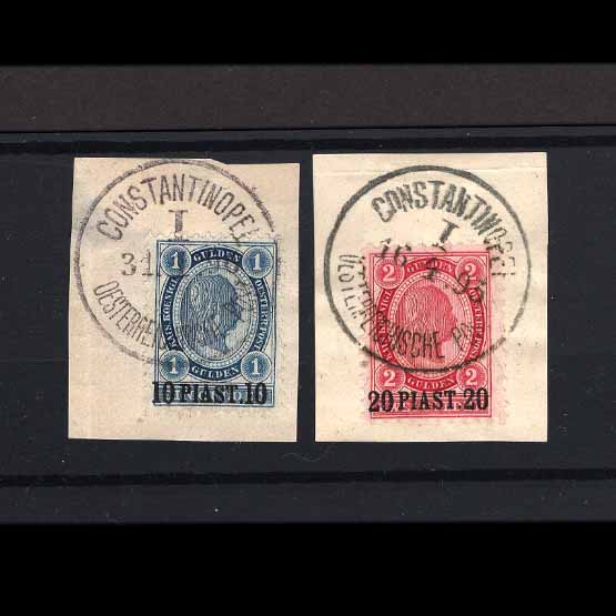Lot 1915 - Austria - Levant 1890-92 -  UPA UPA Auction UPA 98
