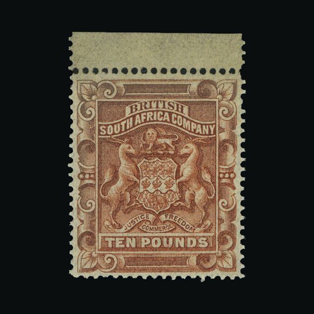 Lot 19174 - rhodesia 1892 -  UPA UPA Auction UPA 98