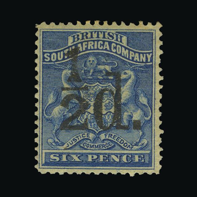 Lot 19175 - rhodesia 1892 -  UPA UPA Auction UPA 98