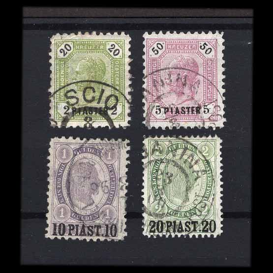 Lot 1918 - Austria - Levant 1891-96 -  UPA UPA Auction UPA 98
