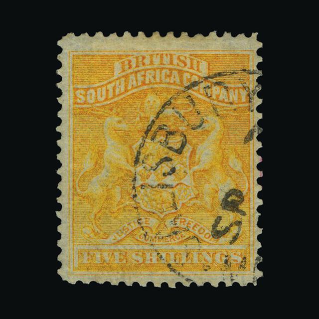Lot 19191 - rhodesia 1892-93 -  UPA UPA Auction UPA 98
