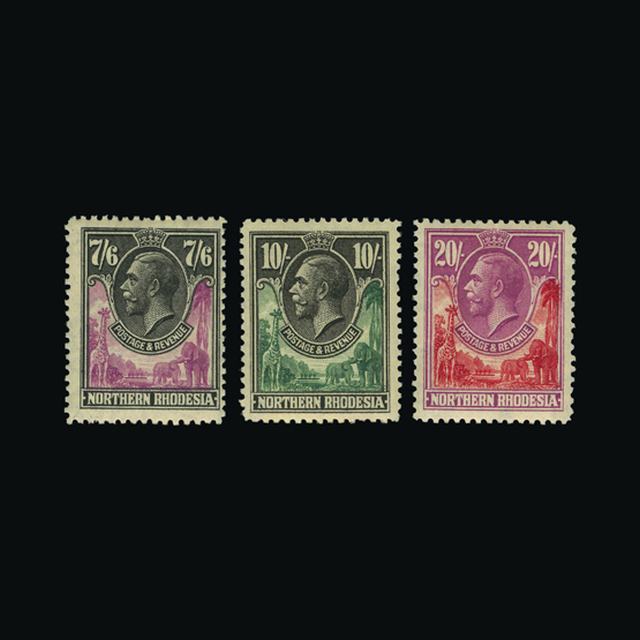 Lot 19607 - Rhodesia - Northern Rhodesia 1925-29 - UPA UPA Auction UPA 98 Lot 19607 - Rhodesia - Northern Rhodesia 1925-29 - UPA UPA Auction UPA 98