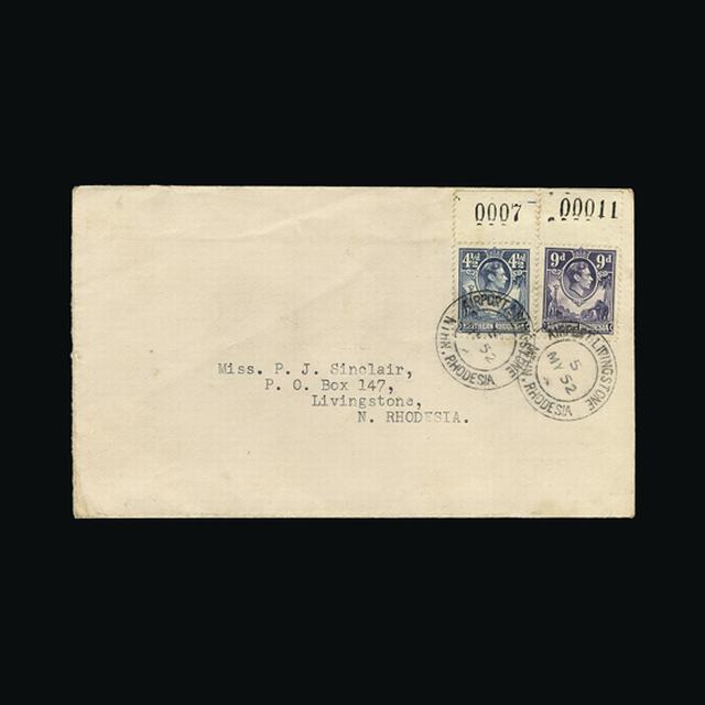 Lot 19746 - Rhodesia - Northern Rhodesia 1952 - UPA UPA Auction UPA 98 Lot 19746 - Rhodesia - Northern Rhodesia 1952 - UPA UPA Auction UPA 98