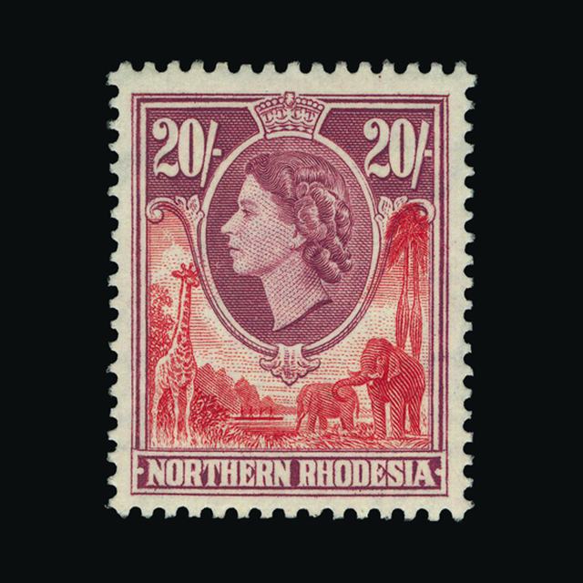 Lot 19758 - Rhodesia - Northern Rhodesia 1953 - UPA UPA Auction UPA 98 Lot 19758 - Rhodesia - Northern Rhodesia 1953 - UPA UPA Auction UPA 98
