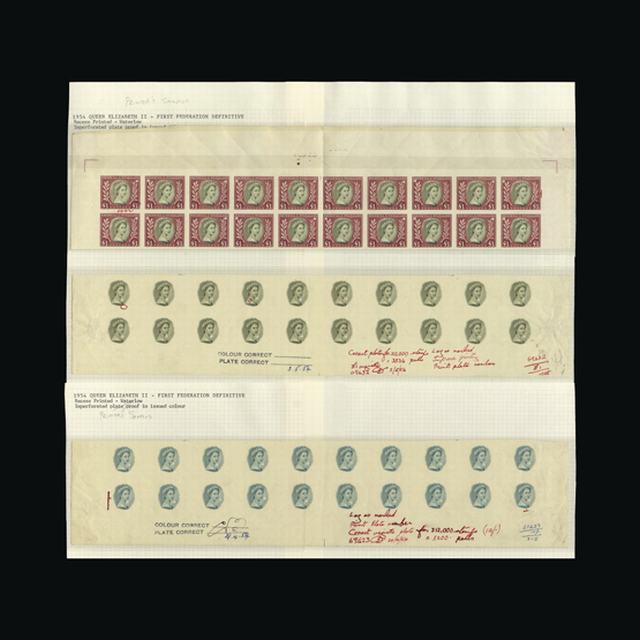 Lot 19933 - rhodesia and nyasaland 1954-56 - UPA UPA Auction UPA 98 Lot 19933 - rhodesia and nyasaland 1954-56 - UPA UPA Auction UPA 98