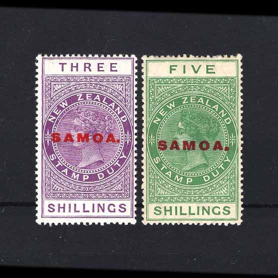 Lot 20036 - samoa 1925-28 -  UPA UPA Auction UPA 98