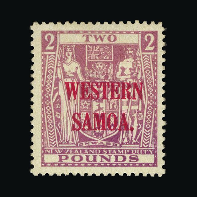 Lot 20046 - samoa 1947 -  UPA UPA Auction UPA 98