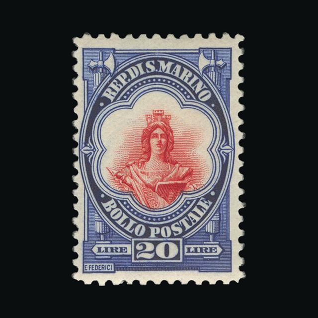 Lot 20062 - San Marino 1929 -  UPA UPA Auction UPA 98
