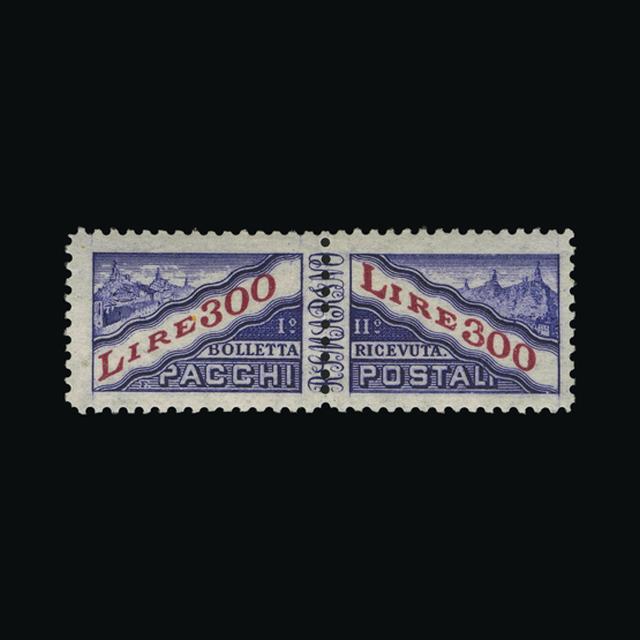 Lot 20080 - San Marino 1953 - UPA UPA Auction UPA 98 Lot 20080 - San Marino 1953 - UPA UPA Auction UPA 98
