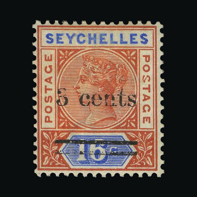 Lot 20162 - seychelles 1901 - UPA UPA Auction UPA 98 Lot 20162 - seychelles 1901 - UPA UPA Auction UPA 98