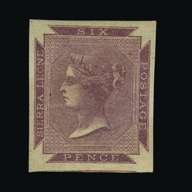 Lot 20267 - sierra leone 1859 - UPA UPA Auction UPA 98 Lot 20267 - sierra leone 1859 - UPA UPA Auction UPA 98