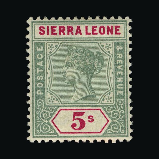 Lot 20279 - sierra leone 1896 - UPA UPA Auction UPA 98 Lot 20279 - sierra leone 1896 - UPA UPA Auction UPA 98