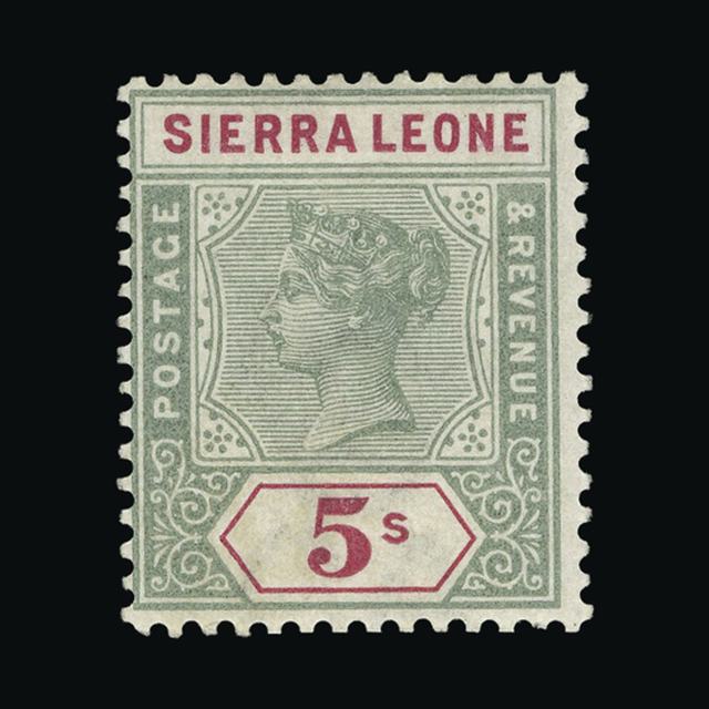 Lot 20281 - sierra leone 1896-97 - UPA UPA Auction UPA 98 Lot 20281 - sierra leone 1896-97 - UPA UPA Auction UPA 98