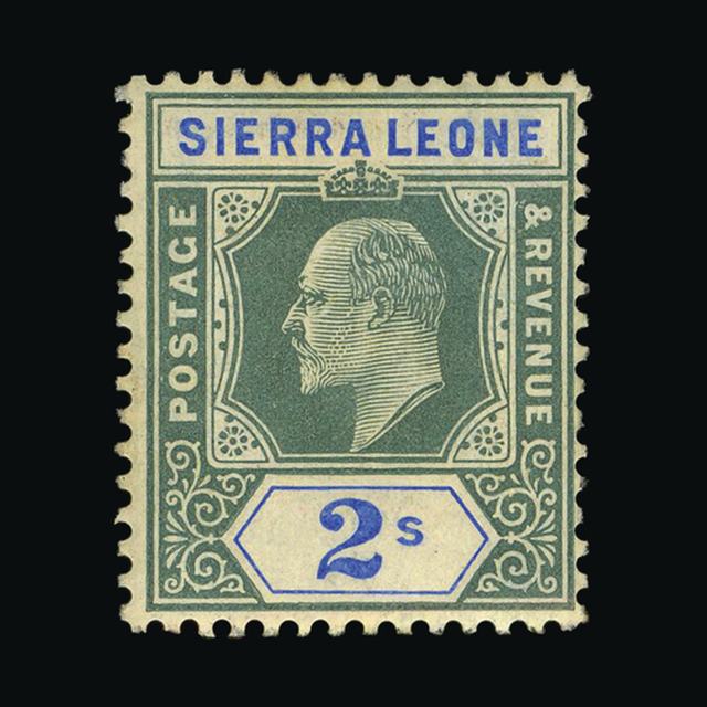 Lot 20283 - sierra leone 1904-05 - UPA UPA Auction UPA 98 Lot 20283 - sierra leone 1904-05 - UPA UPA Auction UPA 98