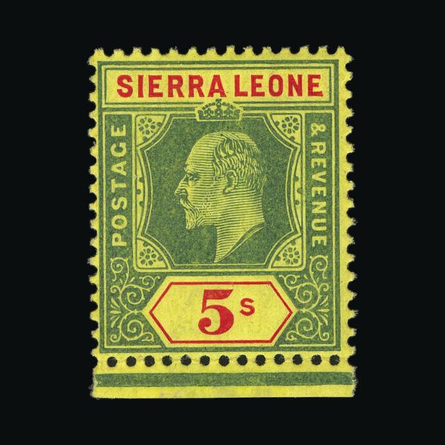 Lot 20286 - sierra leone 1907-12 - UPA UPA Auction UPA 98 Lot 20286 - sierra leone 1907-12 - UPA UPA Auction UPA 98
