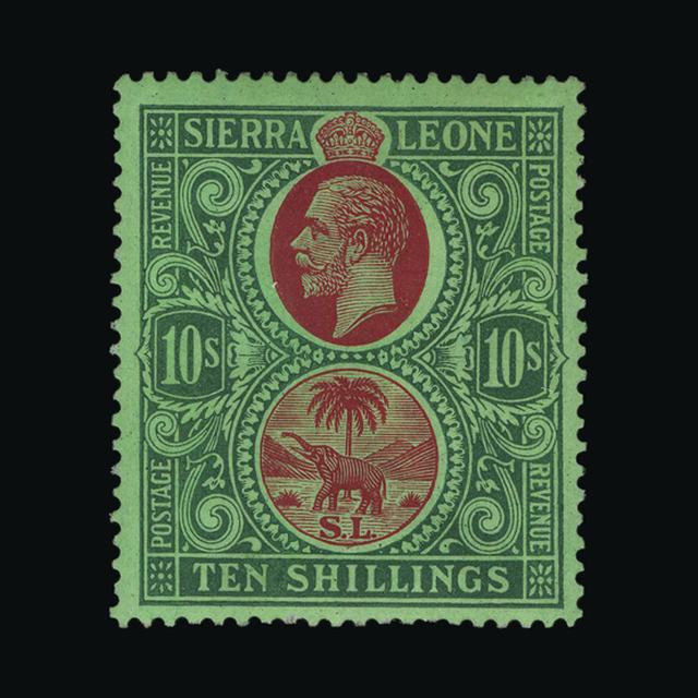 Lot 20289 - sierra leone 1921 - UPA UPA Auction UPA 98 Lot 20289 - sierra leone 1921 - UPA UPA Auction UPA 98