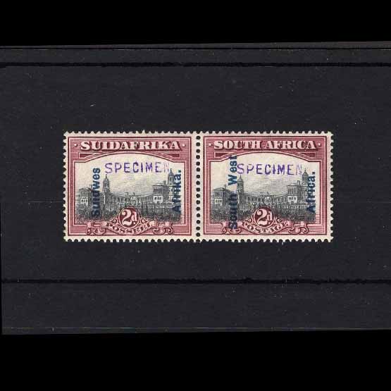Lot 20814 - south west africa 1927 -  UPA UPA Auction UPA 98