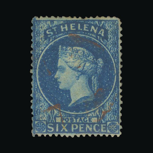 Lot 20955 - st. helena 1861 -  UPA UPA Auction UPA 98