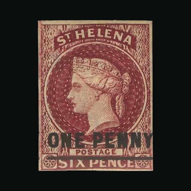 Lot 20960 - st. helena 1863 -  UPA UPA Auction UPA 98
