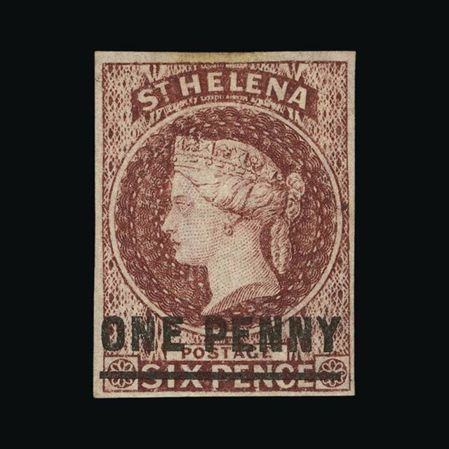Lot 20961 - st. helena 1863 -  UPA UPA Auction UPA 98