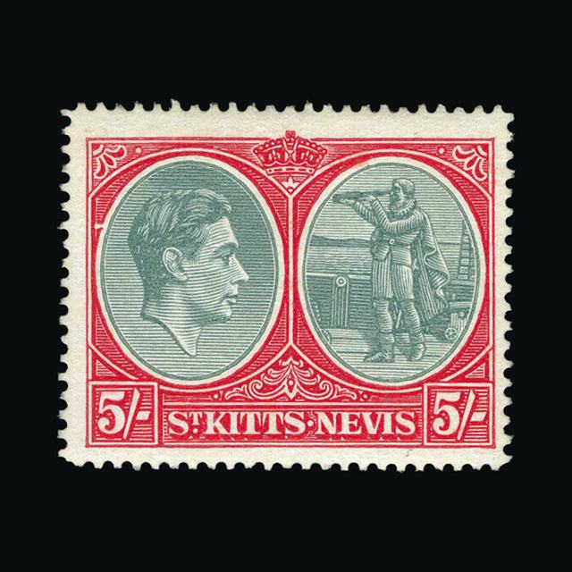 Lot 21438 - st. kitts and nevis 1945 -  UPA UPA Auction UPA 98