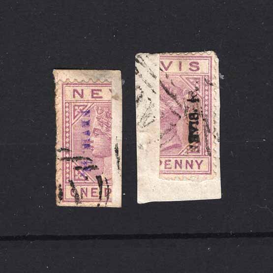 Lot 21456 - St. Kitts and Nevis - Nevis 1883 -  UPA UPA Auction UPA 98