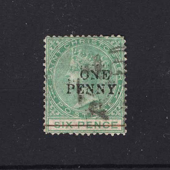 Lot 21475 - St. Kitts and Nevis - St. Christopher 1886 -  UPA UPA Auction UPA 98