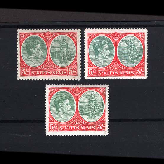 Lot 21488 - St. Kitts and Nevis - St. Kitts 1938-50 - UPA UPA Auction UPA 98 Lot 21488 - St. Kitts and Nevis - St. Kitts 1938-50 - UPA UPA Auction UPA 98