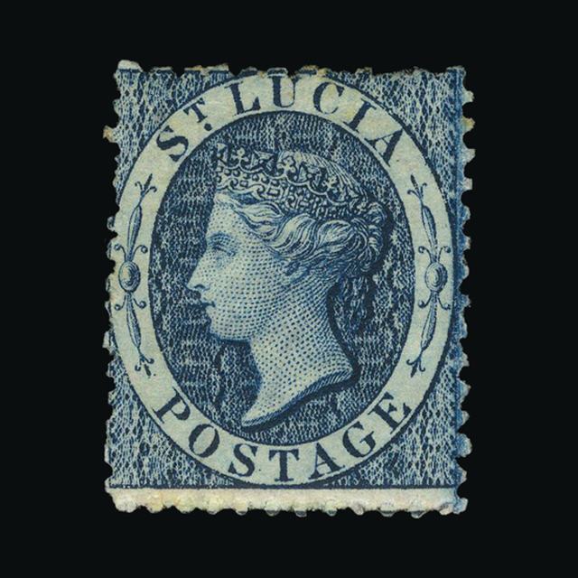 Lot 21505 - st. lucia 1863 -  UPA UPA Auction UPA 98