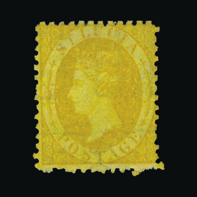 Lot 21516 - st. lucia 1864-76 -  UPA UPA Auction UPA 98