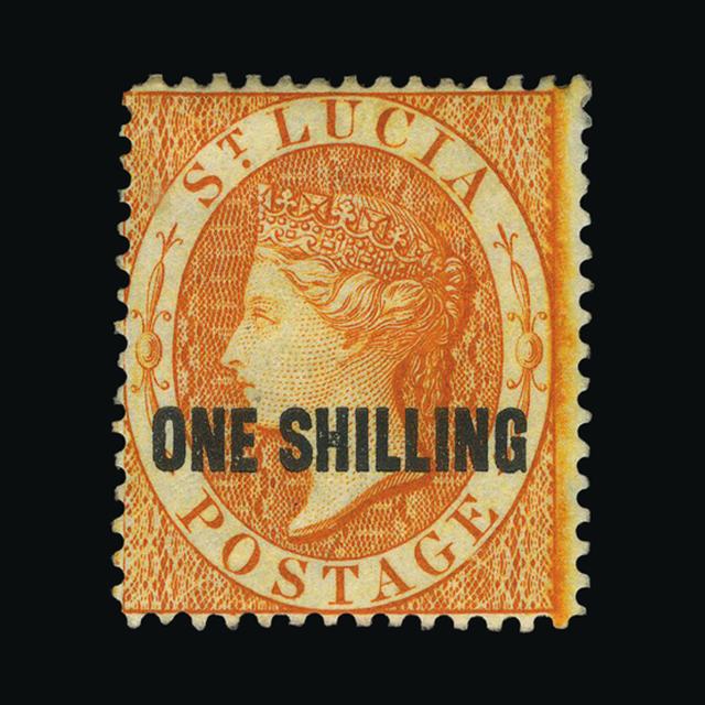 Lot 21535 - st. lucia 1882-84 - UPA UPA Auction UPA 98 Lot 21535 - st. lucia 1882-84 - UPA UPA Auction UPA 98