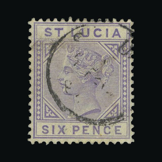Lot 21543 - st. lucia 1883-86 - UPA UPA Auction UPA 98 Lot 21543 - st. lucia 1883-86 - UPA UPA Auction UPA 98