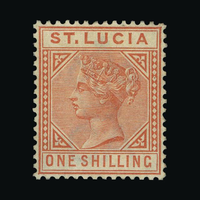 Lot 21544 - st. lucia 1883-86 - UPA UPA Auction UPA 98 Lot 21544 - st. lucia 1883-86 - UPA UPA Auction UPA 98