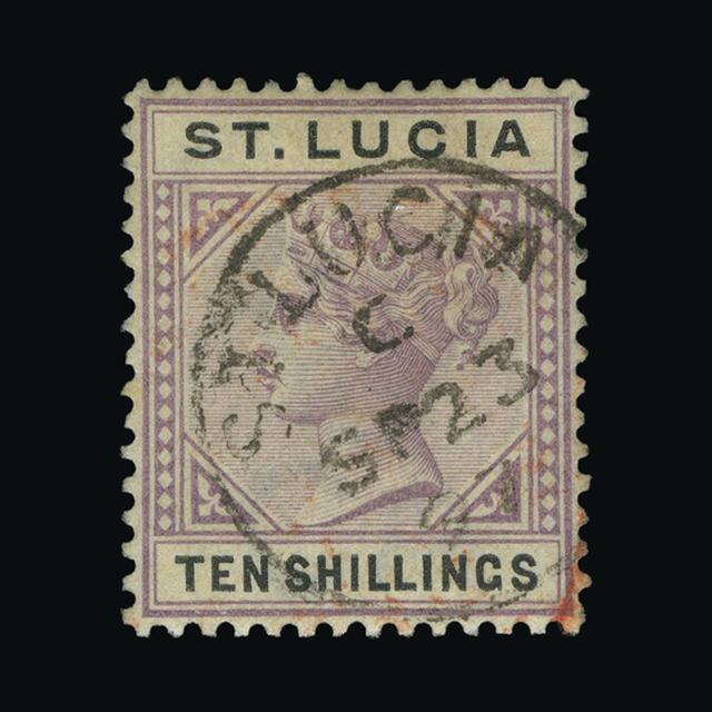 Lot 21566 - st. lucia 1891-98 - UPA UPA Auction UPA 98 Lot 21566 - st. lucia 1891-98 - UPA UPA Auction UPA 98