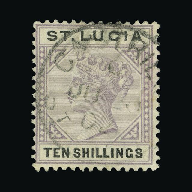 Lot 21568 - st. lucia 1891-98 - UPA UPA Auction UPA 98 Lot 21568 - st. lucia 1891-98 - UPA UPA Auction UPA 98