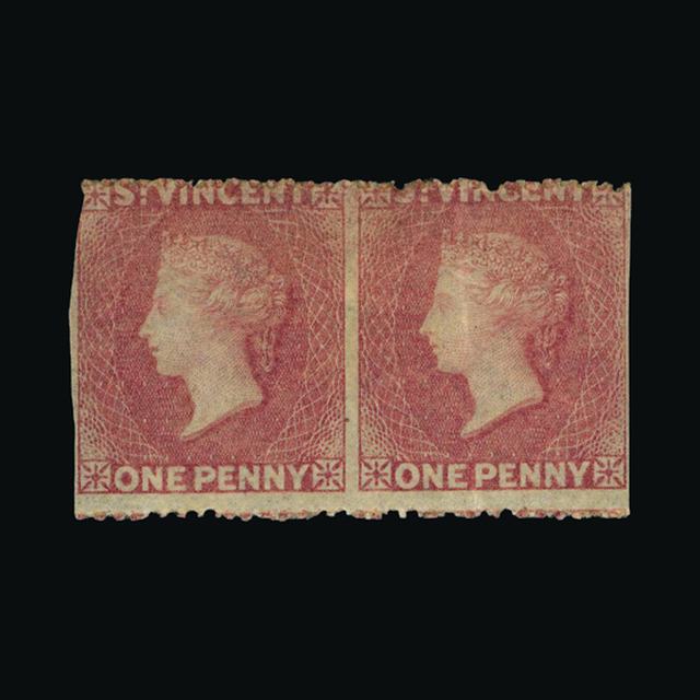 Lot 21645 - st. vincent 1861 -  UPA UPA Auction UPA 98