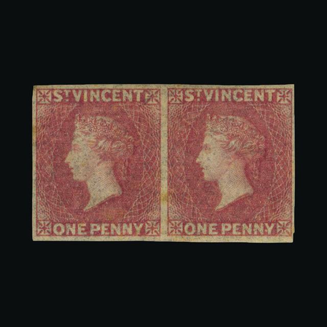 Lot 21646 - st. vincent 1861 -  UPA UPA Auction UPA 98