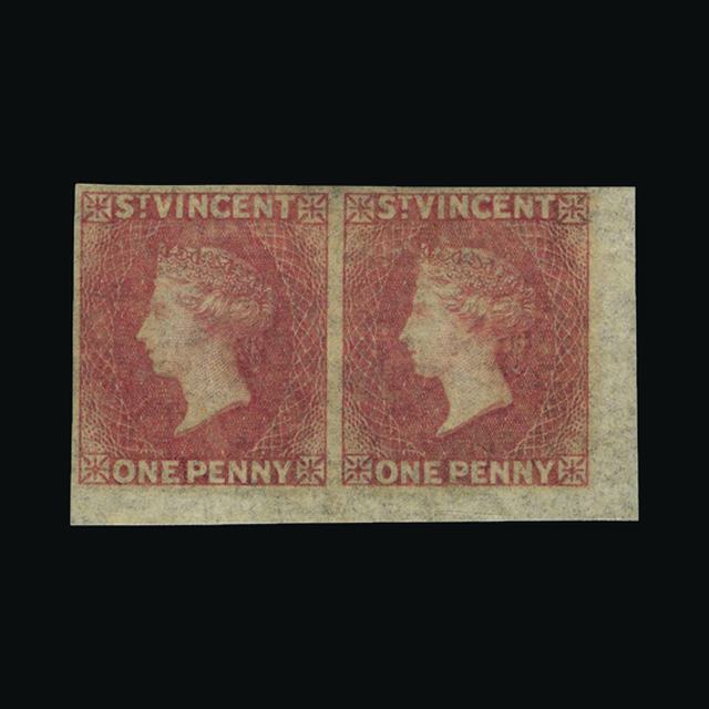 Lot 21647 - st. vincent 1861 -  UPA UPA Auction UPA 98