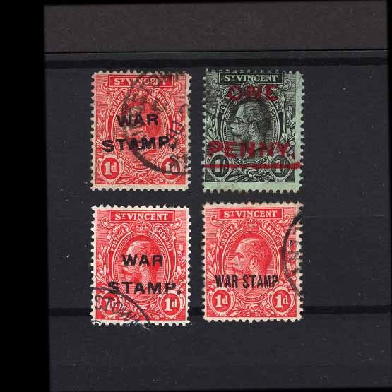 Lot 21729 - st. vincent 1915-16 - UPA UPA Auction UPA 98 Lot 21729 - st. vincent 1915-16 - UPA UPA Auction UPA 98