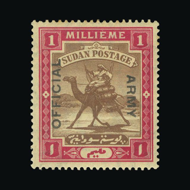 Lot 21793 - sudan 1905 -  UPA UPA Auction UPA 98