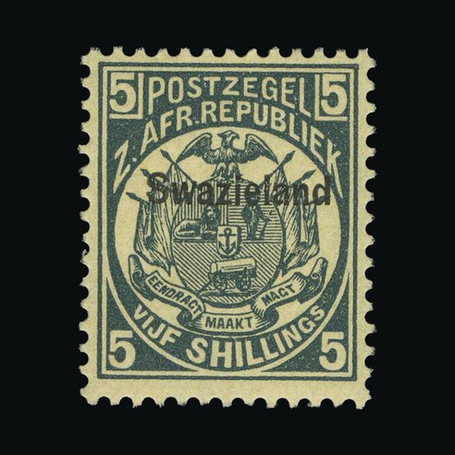 Lot 21930 - swaziland 1889-90 -  UPA UPA Auction UPA 98