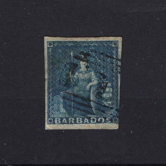 Lot 2198 - barbados 1855-58 -  UPA UPA Auction UPA 98