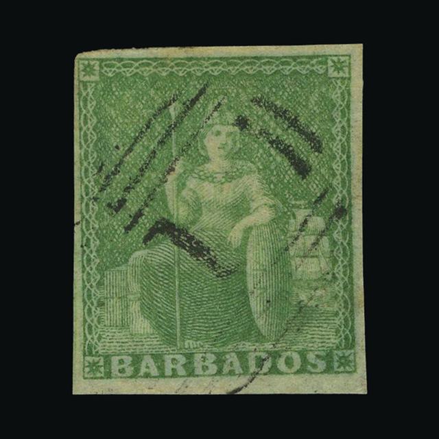 Lot 2199 - barbados 1855-58 -  UPA UPA Auction UPA 98
