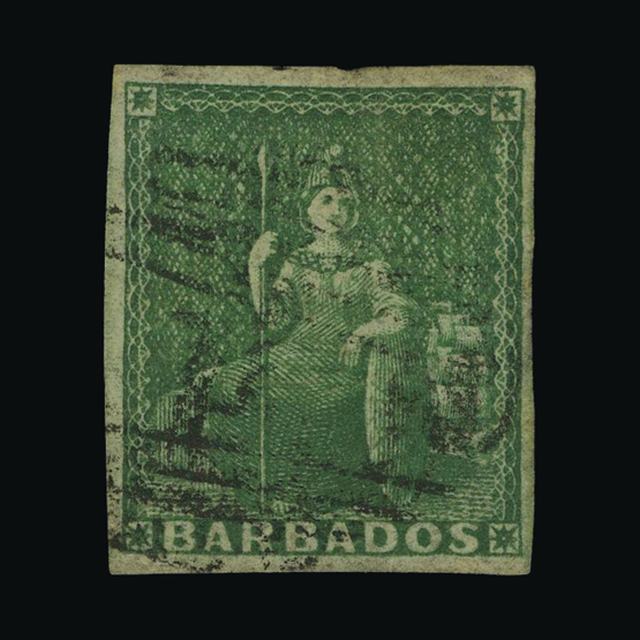 Lot 2200 - barbados 1855-58 -  UPA UPA Auction UPA 98