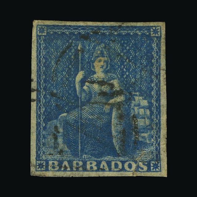 Lot 2201 - barbados 1855-58 -  UPA UPA Auction UPA 98