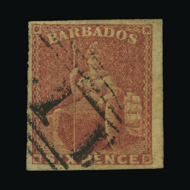 Lot 2202 - barbados 1858 -  UPA UPA Auction UPA 98