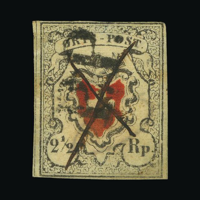 Lot 22045 - Switzerland 1850-51 -  UPA UPA Auction UPA 98