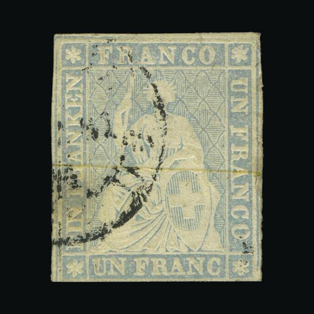 Lot 22056 - Switzerland 1856 -  UPA UPA Auction UPA 98