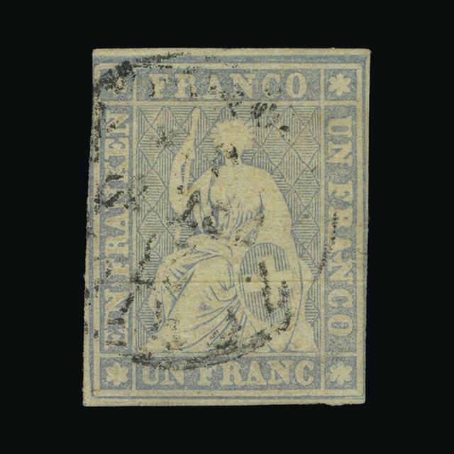 Lot 22057 - Switzerland 1856-7 -  UPA UPA Auction UPA 98