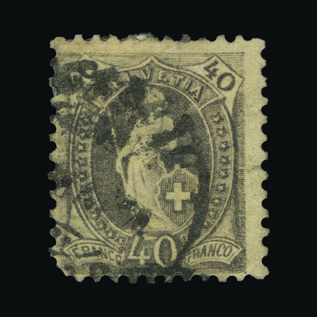 Lot 22087 - Switzerland 1882-1903 -  UPA UPA Auction UPA 98